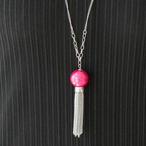 NWT Belle Of The Ballroom tassel necklace set